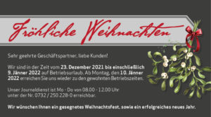 Öffnungszeiten Weihnachten 2021