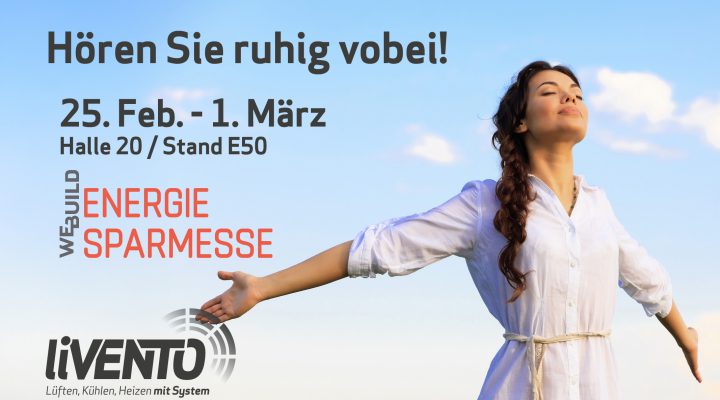 liVENTO auf der Energiesparmesse NEWS 2026